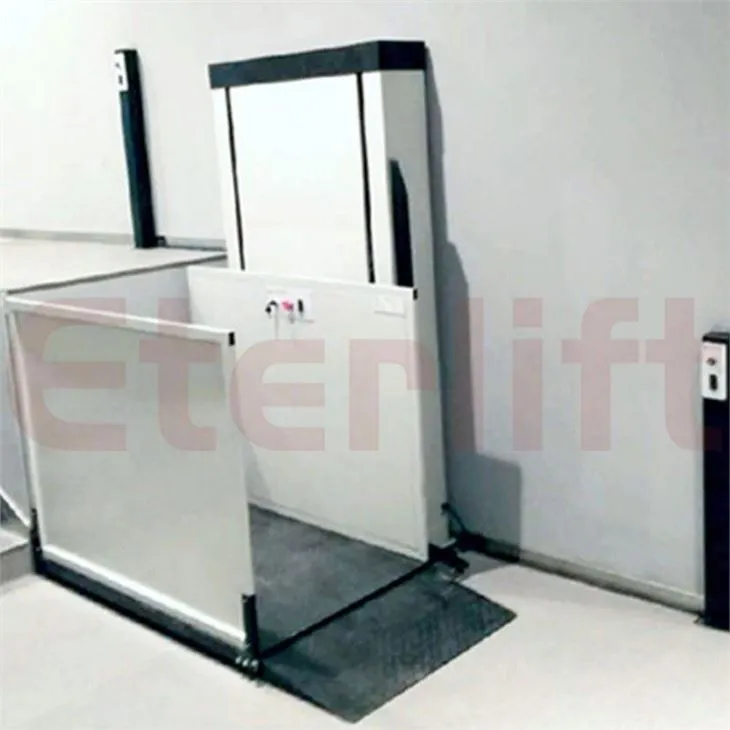 Customize Hydraulic Vertical Wheel Chair Lift