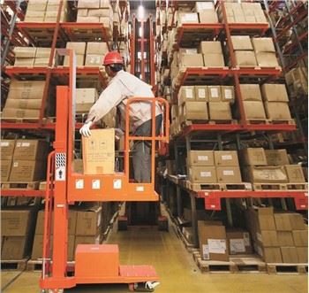 Elektromos rendelés picker teherautó