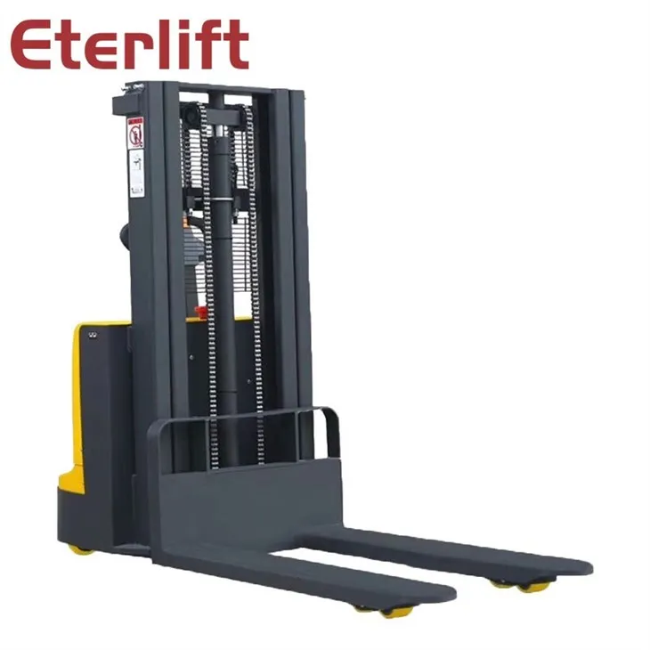 Fully Powered Electric Stacker With Fixed Legs