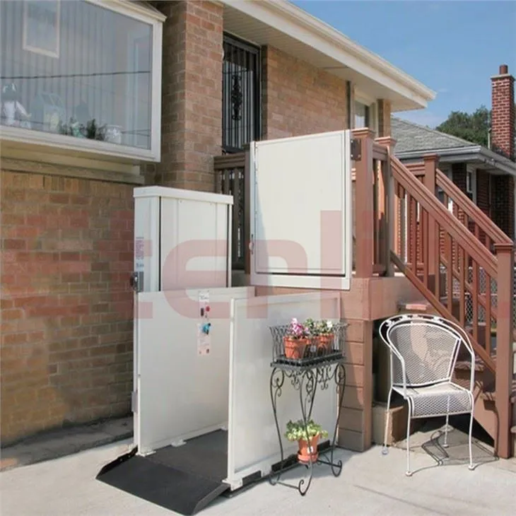 Kültéri elektromos kerekesszékes felvonó