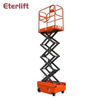 Mini ollós emelő platform és létra