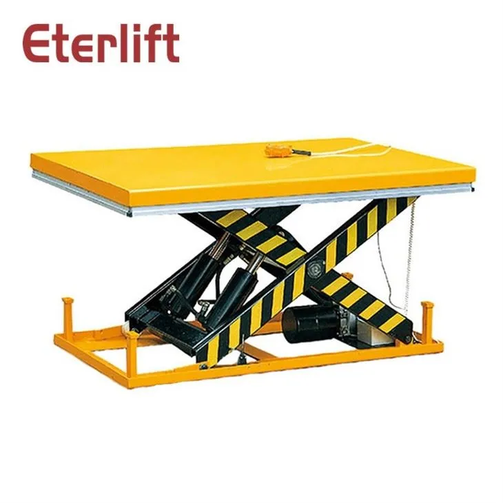 Electric Hydraulic Stationary Scissor Lift