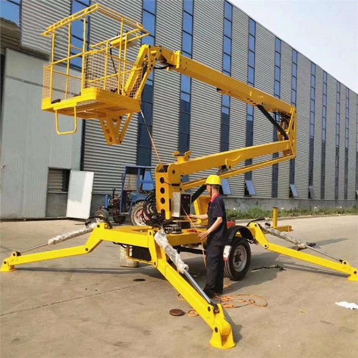 Telescopic Articulated Spider Lift