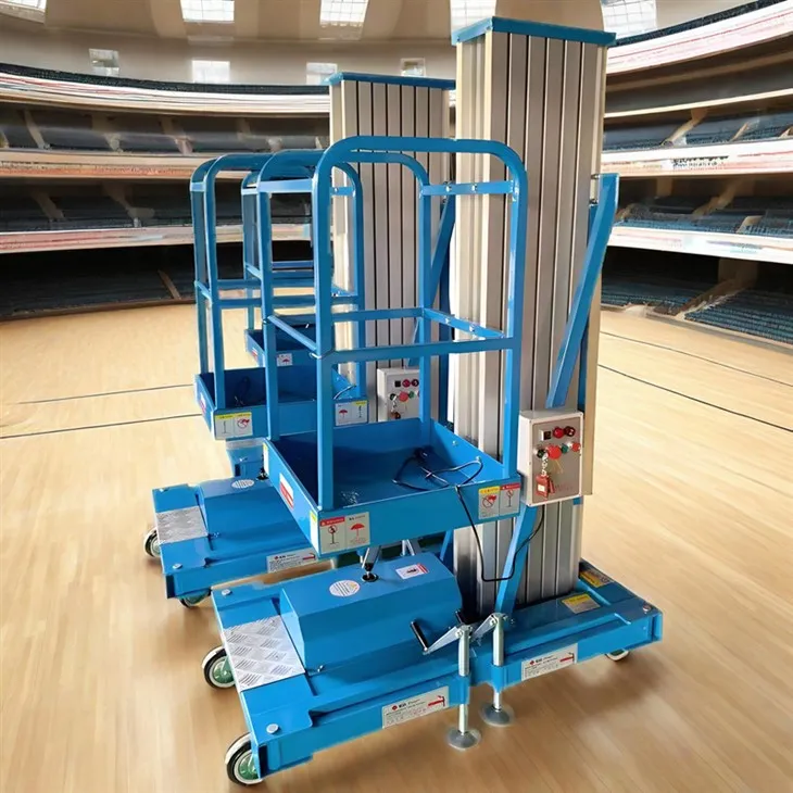 6 m függőleges felvonók