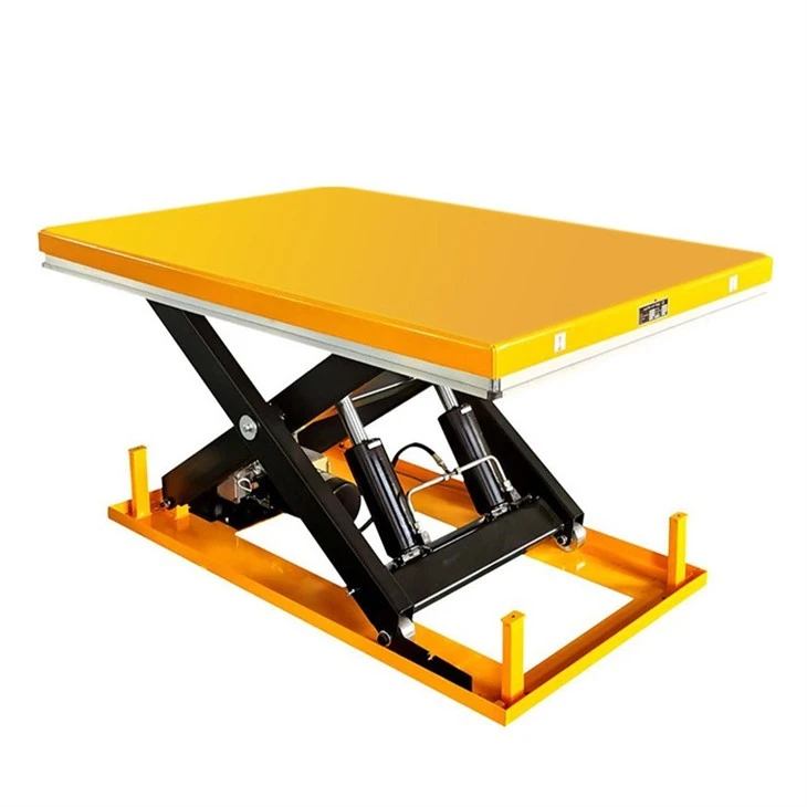 Fixed Scissor Lift With A Rotating Tabletop suppliers