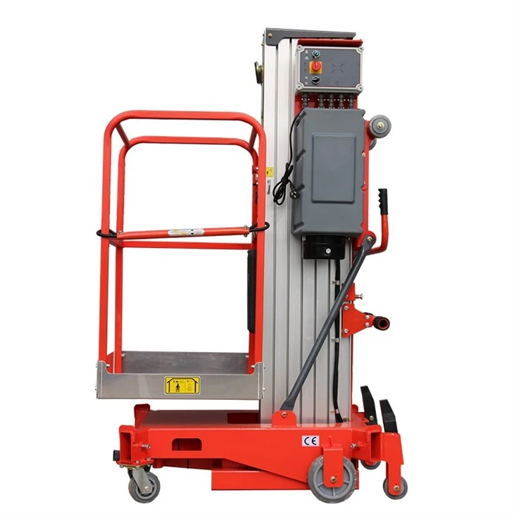 Single Person Push Around Vertical Mast Lift
