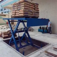 2 tonnás ollós emelőasztalok