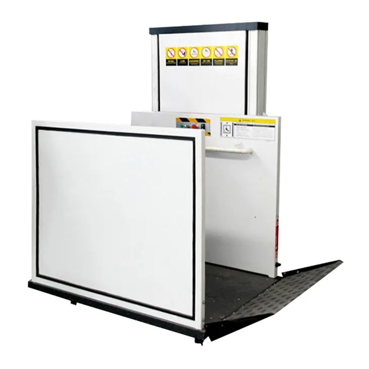 Kerekes szék és fogyatékkal élő platform emelése